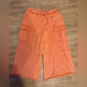 Three Bird Nest Orange Pants